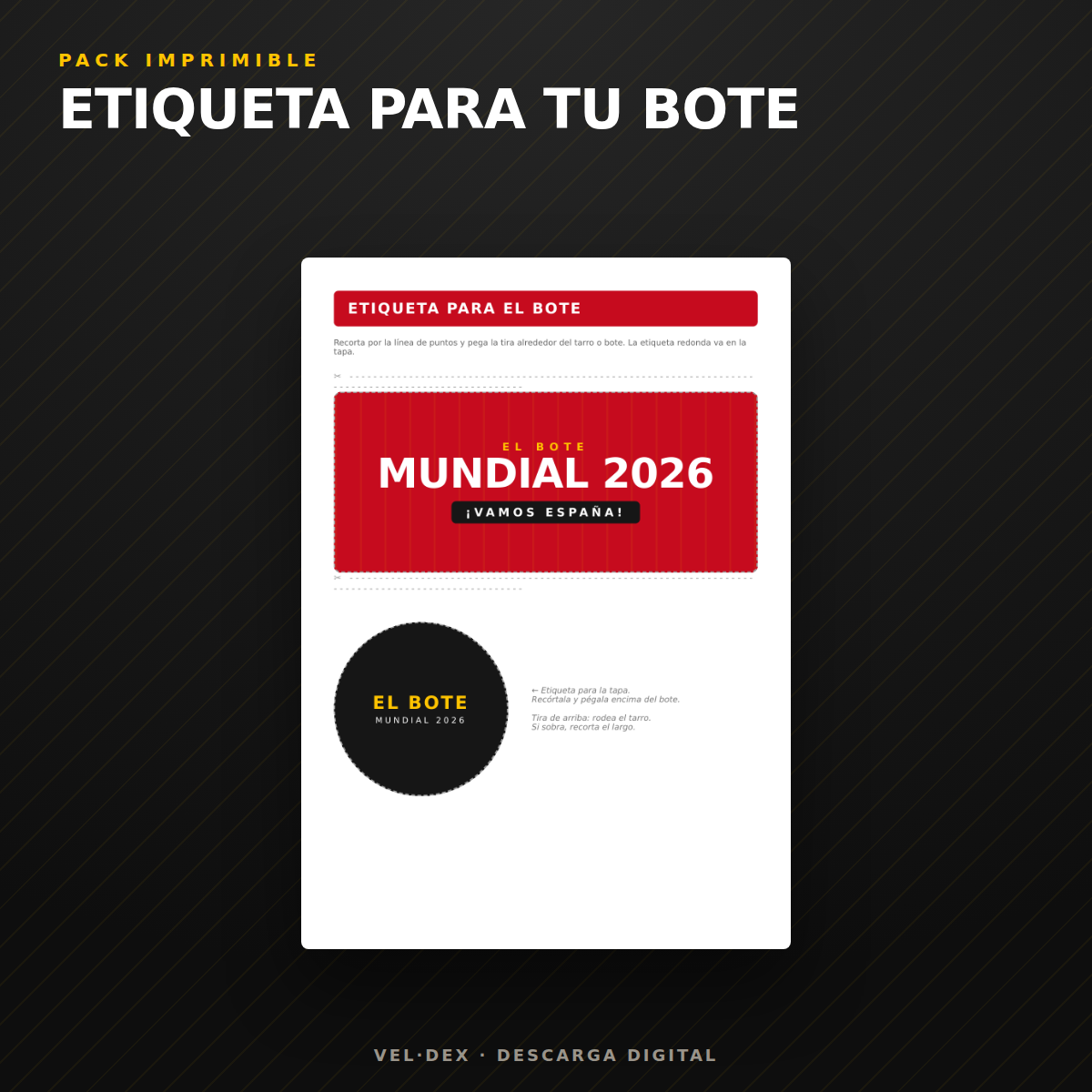 El Bote del Mundial 2026